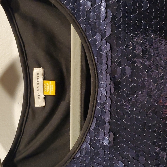 Anthropologie Leifsdottir Sequin top - Picture 2 of 7